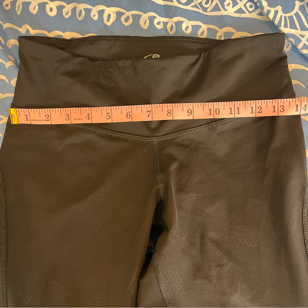 Champion C9 DuoDry Black with Mesh Detail Leggings Size M - Picture 9 of 14